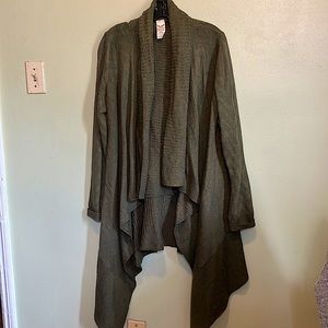 Faded glory olive color sweater.